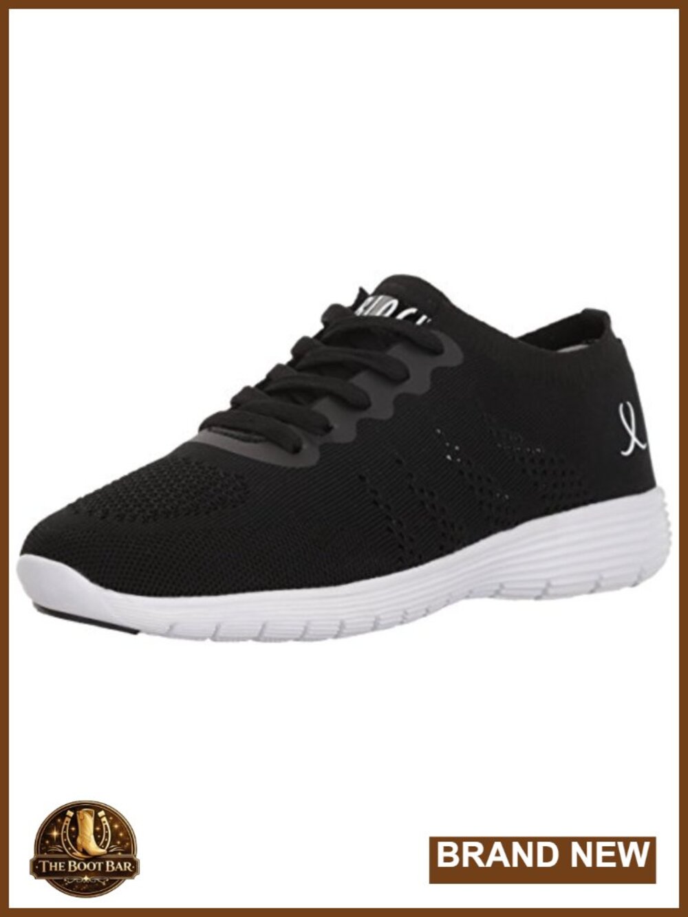 Women's Breathable Mesh Dance Sneakers Lightweight Lace-Up Athletic Shoes